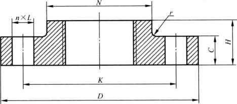 平面（FF)帶頸螺紋鋼制管法蘭 (適用于 PN 6、PN 10、PN 16、PN 25 和 PN 40